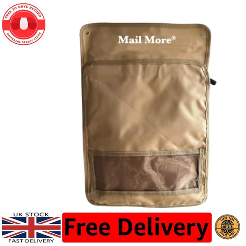 Lockable light brown mail - brown,
